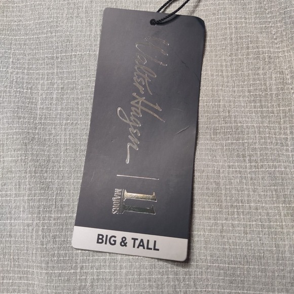 WALTER HAGEN Men Big & Tall 48 Gray 11 Majors Textured Grid 11" Golf Shorts NEW - Picture 6 of 15